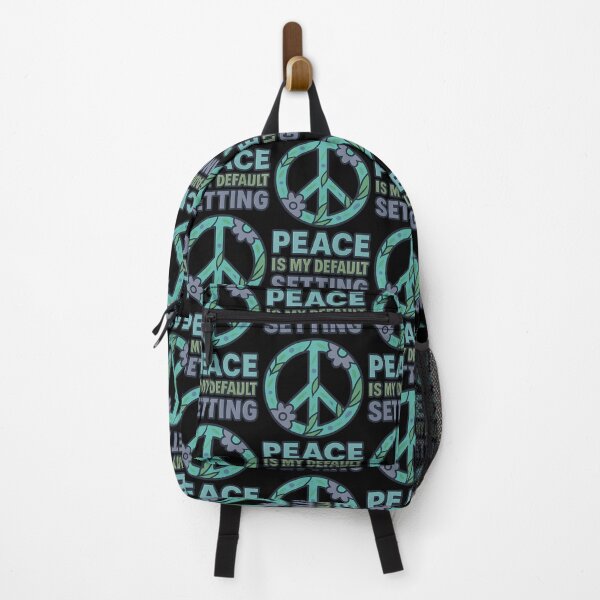 Item preview, Peace is My Default Setting – Calm and Positive Design designed and sold by TeeTimeTreasure.