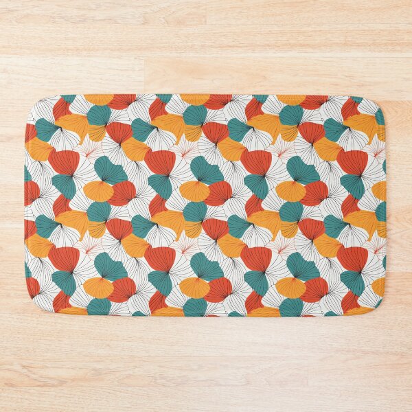 Item preview, hand-drawn flower abstract line pattern designed and sold by ibi2444.