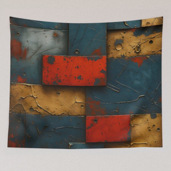 Item preview, Industrial Mosaic designed and sold by Kaleidoscope Print.