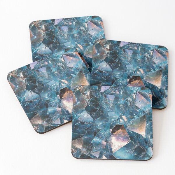 Item preview, Lavender and Aqua Crystal Texture designed and sold by DigitaICraft.