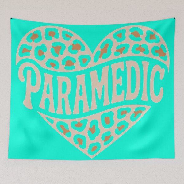 Item preview, Heart Symbol with Paramedic Text designed and sold by BestDetailer.