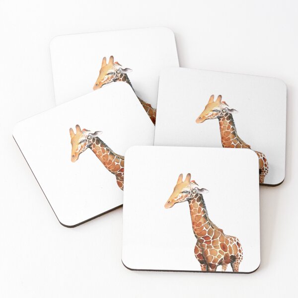 Item preview, Watercolor giraffe designed and sold by popera.
