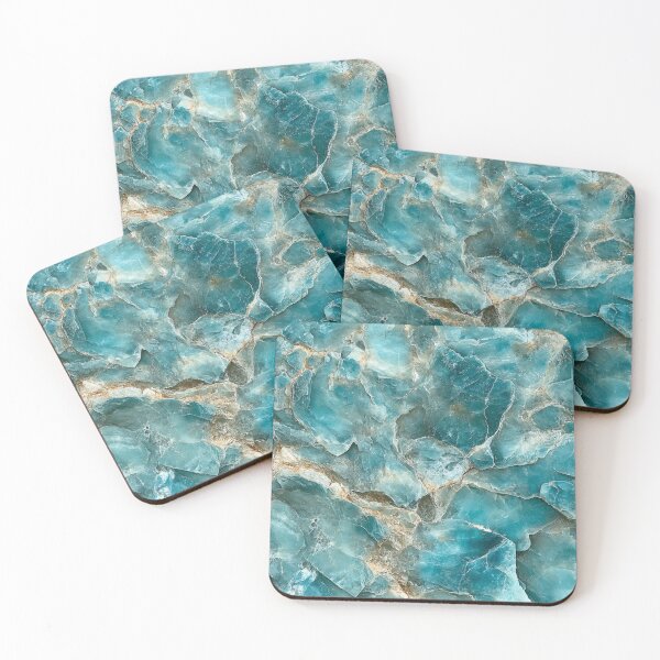 Item preview, Aquatic Blue Gemstone Texture designed and sold by DigitaICraft.