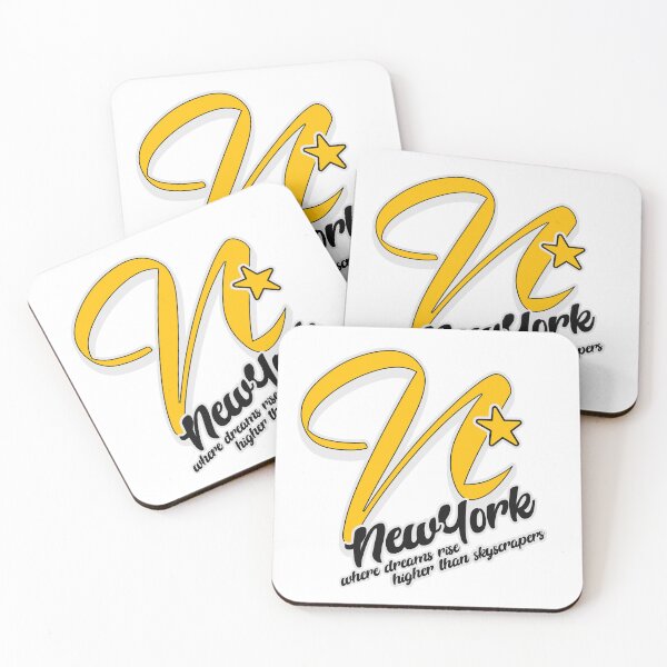 Item preview, New York City Letter Design – Where Dreams Rise Higher Than Skyscrapers designed and sold by Earth Celebration Designs.
