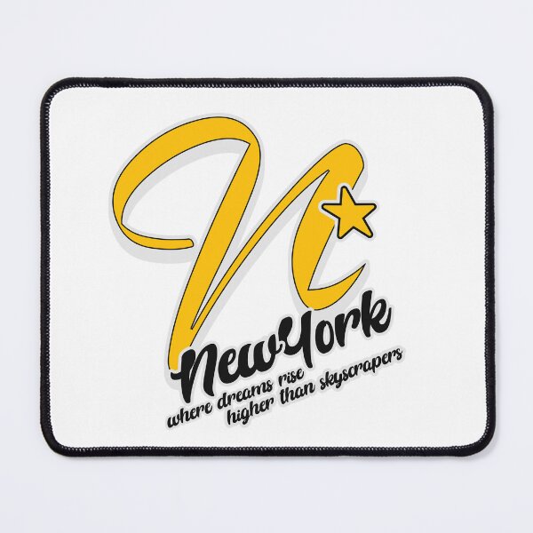 Item preview, New York City Letter Design – Where Dreams Rise Higher Than Skyscrapers designed and sold by Earth Celebration Designs.