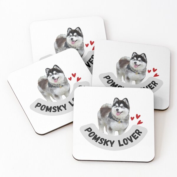 Item preview, Pomsky lover  designed and sold by ClickATee Store .