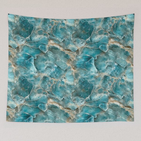 Item preview, Aquatic Blue Gemstone Texture designed and sold by DigitaICraft.
