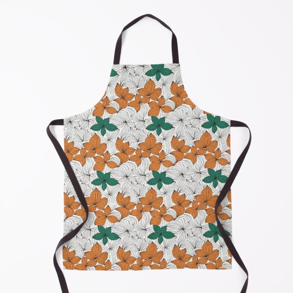 Item preview, hand-drawn flower abstract line pattern designed and sold by ibi2444.