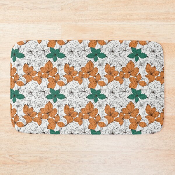 Item preview, hand-drawn flower abstract line pattern designed and sold by ibi2444.