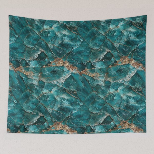 Item preview, Dark Teal Crystal Texture designed and sold by DigitaICraft.