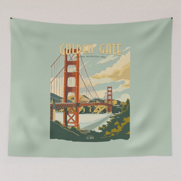 Item preview, Golden Gate National Recreation Area Bridge designed and sold by Wild-Co.