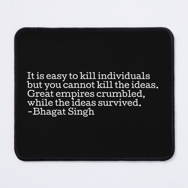 Item preview, Bhagat Singh - You cannot kill the ideas quote designed and sold by Seorai.