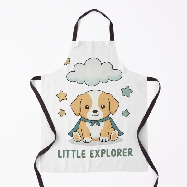 Item preview, Cute Cartoon Puppy Explorer with Cloud and Stars designed and sold by ML-Media.