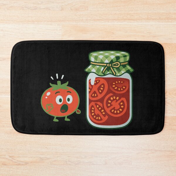 Artikelvorschau, Lustige Tomatenüberraschung: Ein Glas geschnittene Tomaten entworfen und verkauft von Colorfulman.