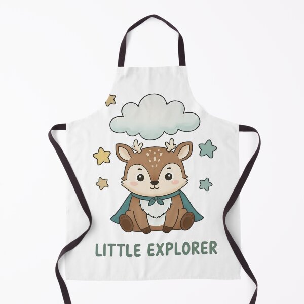 Item preview, Cute Little Explorer Deer Illustration designed and sold by RGShirtWorks.