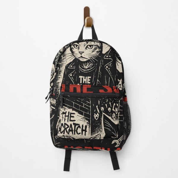 Item preview, The Scratch – Punk Rock Cats Illustration designed and sold by WinkWild.