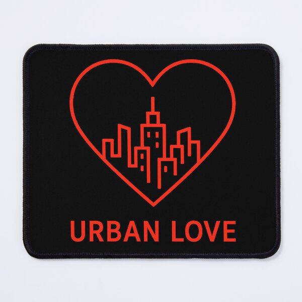 Item preview, Urban Heart – Neon City Love Tee designed and sold by PastimeMastery.