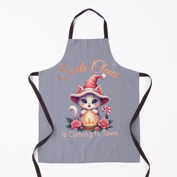 Item preview, Santa Claws is Coming to Town – Cute Christmas Cat Design designed and sold by LaLi-Designs.