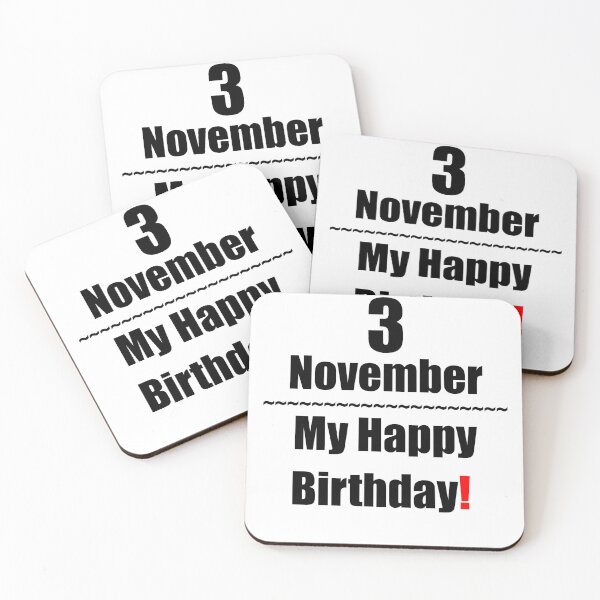 Item preview, 3 November Birthday designed and sold by ariksworld.