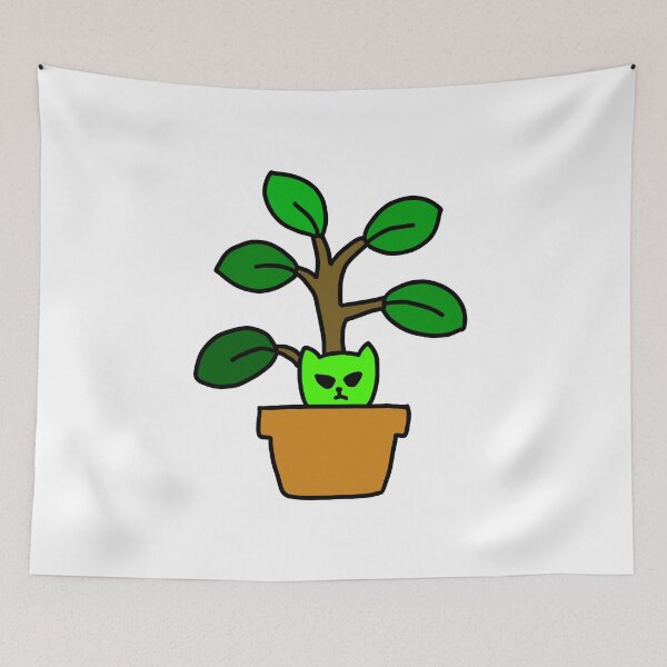 Item preview, un extraterrestre en la planta en maceta designed and sold by superbaechoo.
