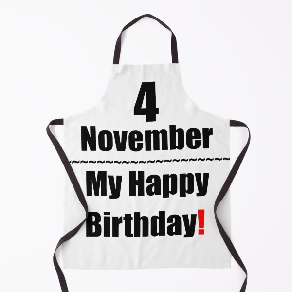 Item preview, 4 November Birthday designed and sold by ariksworld.
