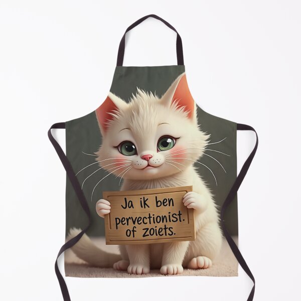 Item preview, Cat funny dutch text  designed and sold by Core Collective By Vetra™.