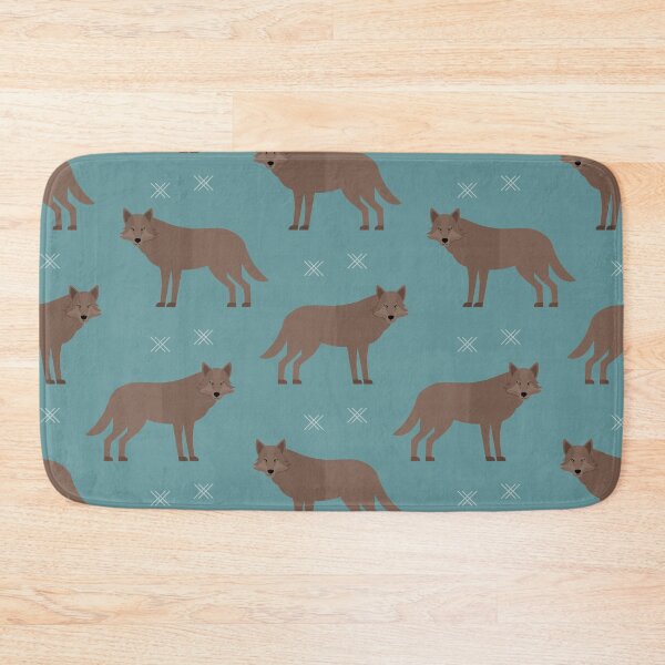 Item preview, Wolves on blue designed and sold by reneesillus.