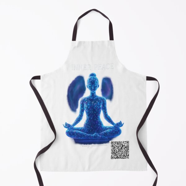 Item preview, Cosmic Inner Peace QR Yoga Art designed and sold by natalygattamelati.