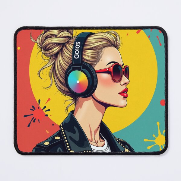 Artikelvorschau, Frau blond Headset entworfen und verkauft von Core Collective By Vetra™.