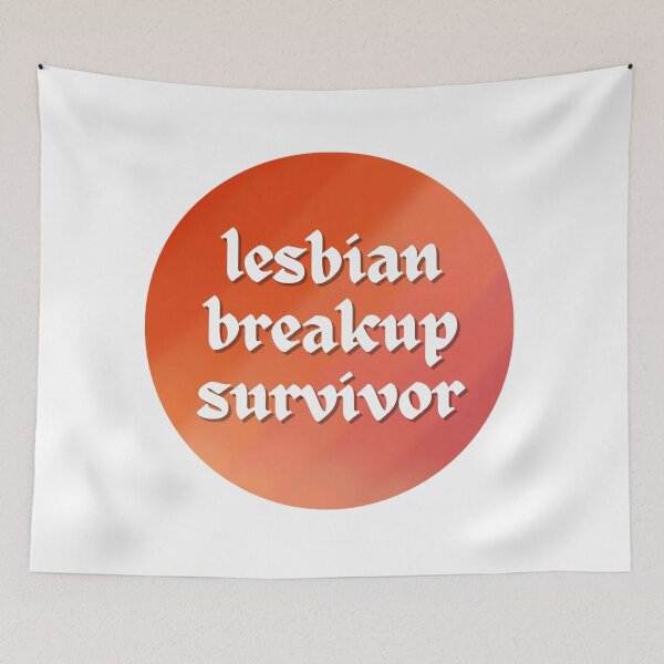 Item preview, Lesbian Breakup Survivor designed and sold by ptrcj.