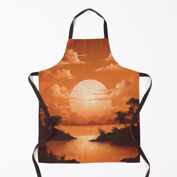 Item preview, Tranquil sunset illuminating the wide-open landscape. designed and sold by MissYouONLY.