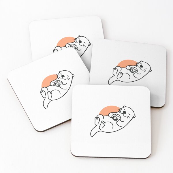 Item preview, Chilly Otter – Cute Animal Motif designed and sold by nkhookysun.
