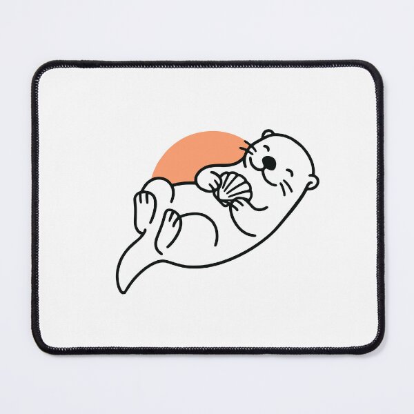 Item preview, Chilly Otter – Cute Animal Motif designed and sold by nkhookysun.
