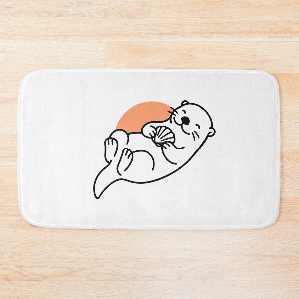 Item preview, Chilly Otter – Cute Animal Motif designed and sold by nkhookysun.