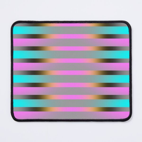 Item preview, Soft Stripes with Yellow Glow — Gray, Pink, Blue designed and sold by InFrameVision.