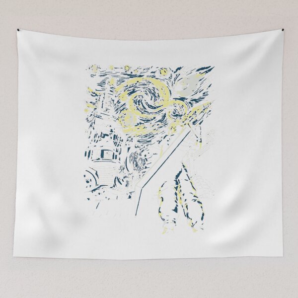 Item preview, Final Fantasy Starry Night designed and sold by TownVibrant.