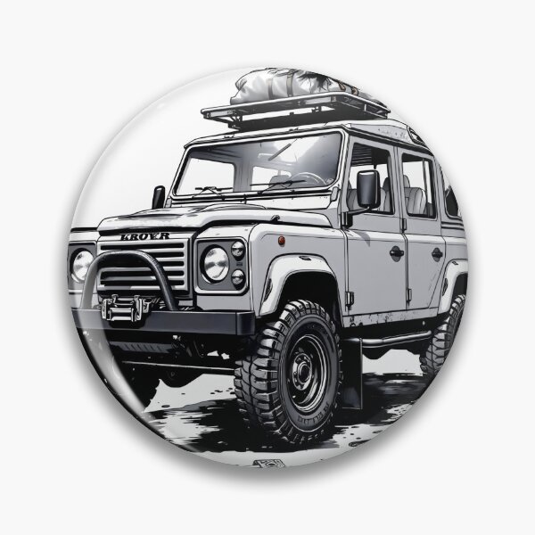Item preview, Land Rover Defender 110 Overlanding Illustration – Off-Road Adventure Art designed and sold by ClassicMotion.