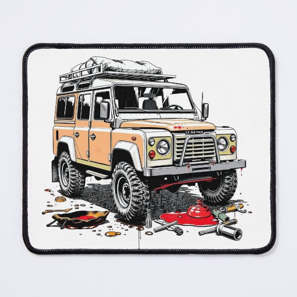 Item preview, Land Rover Defender 110 Overlanding Illustration designed and sold by ClassicMotion.