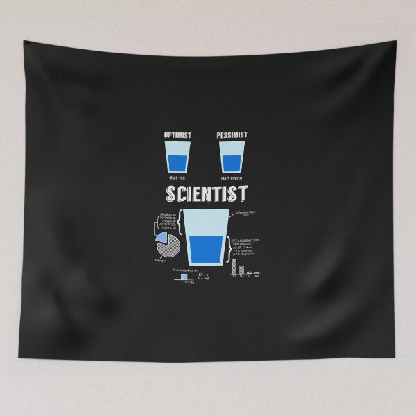 Item preview, Optimist... Pessimist... Scientist designed and sold by lauvjdxks.