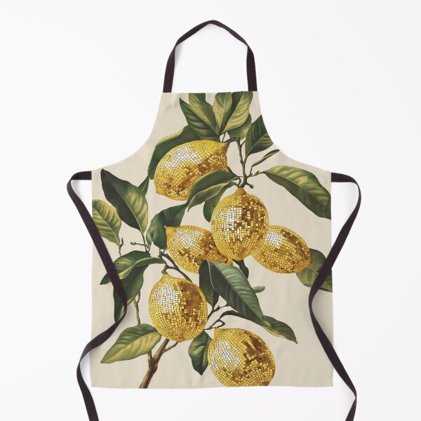 Item preview, Golden Disco Lemon Art designed and sold by TrashBagArtisan.