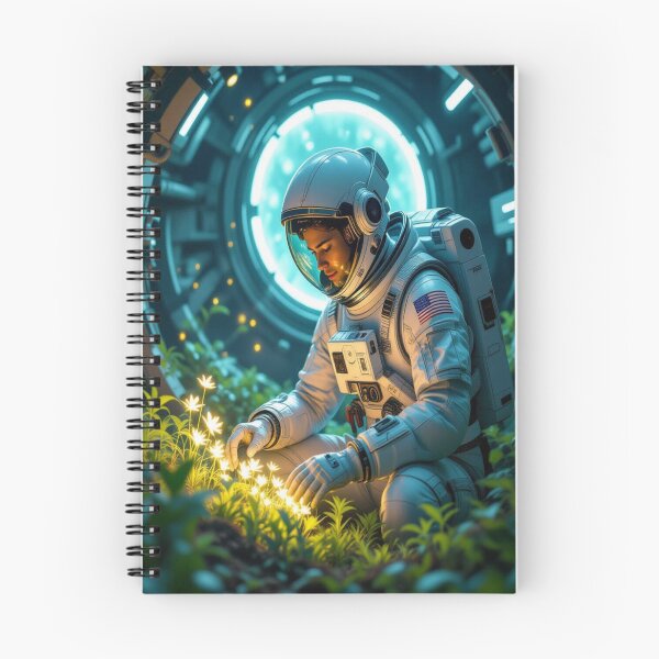 Item preview, Space meets Nature - Bioluminescence & Future Vision in the Cosmic Habitat designed and sold by FotoworldEdel.