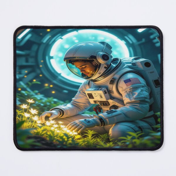 Item preview, Space meets Nature - Bioluminescence & Future Vision in the Cosmic Habitat designed and sold by FotoworldEdel.