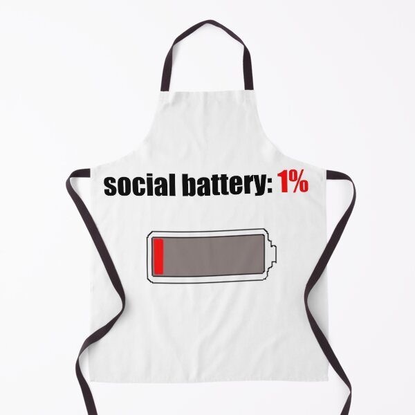 Item preview, Low Social battery Highlight designed and sold by Vibrium.