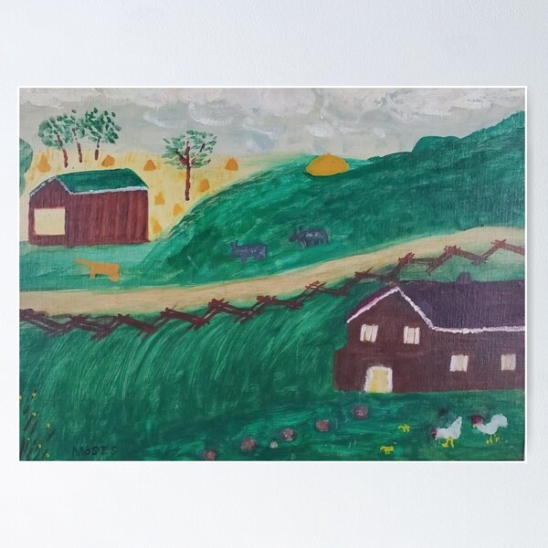 Item preview, Grandma Moses designed and sold by KaijuNoKaiju.