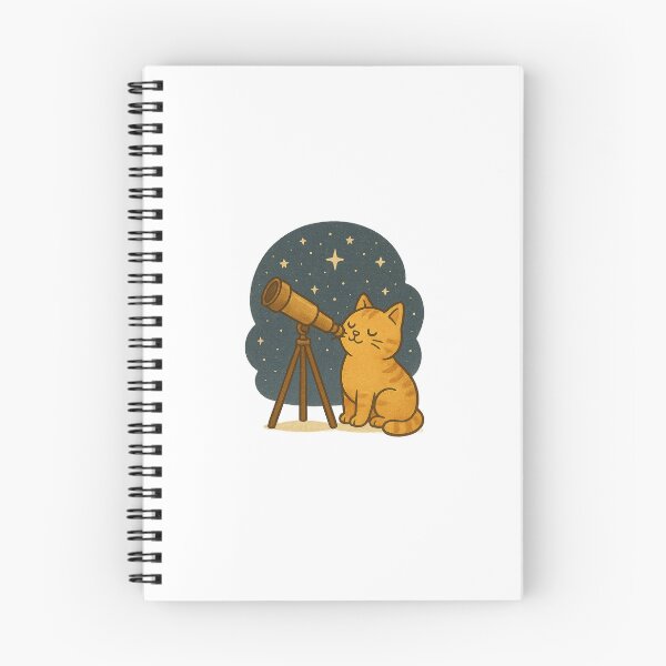 Item preview, Star gazing cat designed and sold by Bonjouranoop.