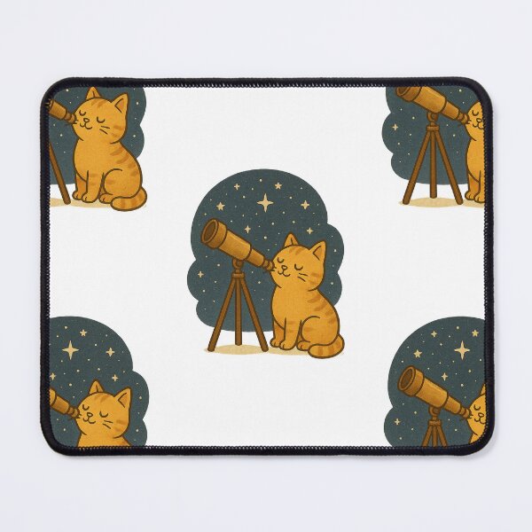 Item preview, Star gazing cat designed and sold by Bonjouranoop.