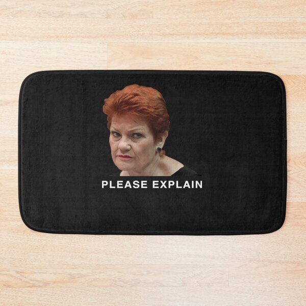 Item preview, Pauline Hanson - Por favor, explique (1) designed and sold by koiazygvx.