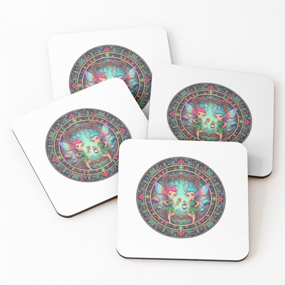 Item preview, Coasters (Set of 4) designed and sold by Runglavan.