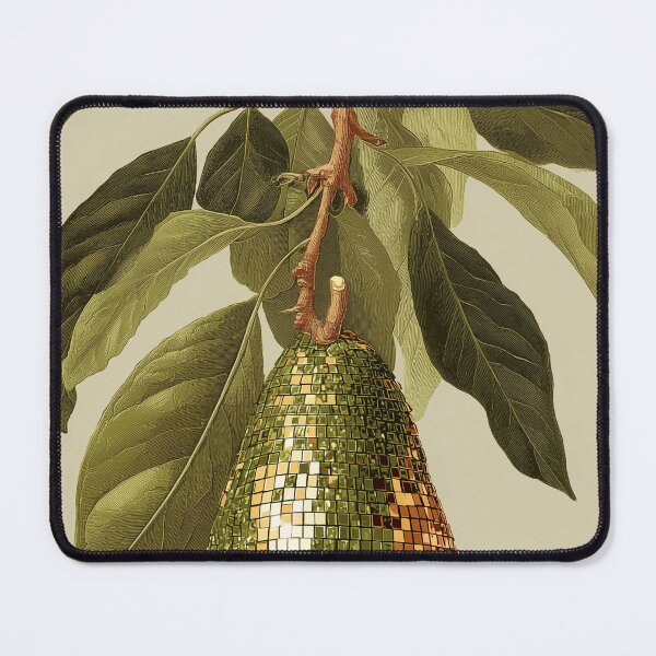 Item preview, Disco Avocado Botanical Art designed and sold by TrashBagArtisan.