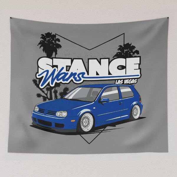 Item preview, MK4 Performance Hatchback Blue designed and sold by BronArtworks.
